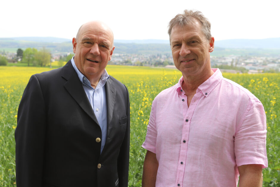 Peter Walburg und Uwe Sander, Geschäftsführer GreenLiving GmbH 