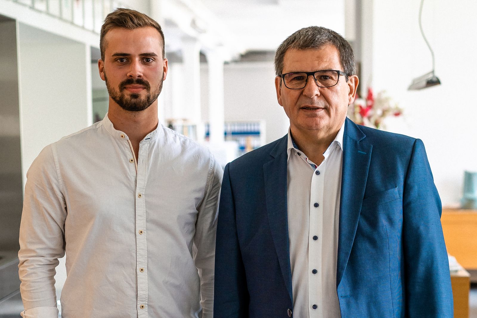 Gerd Peter, Geschäftsführer Julian Meyer, Prokurist