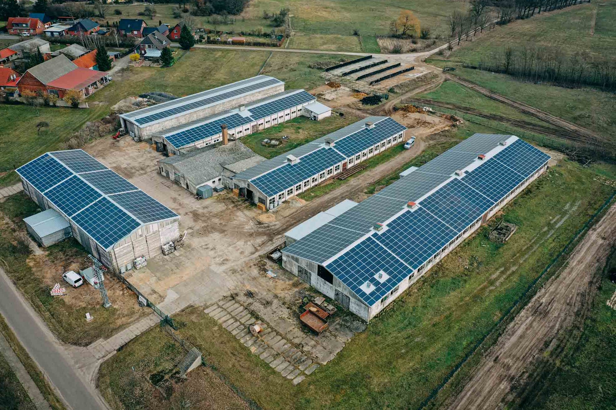 solaranlage des solarportfolios fellensiek