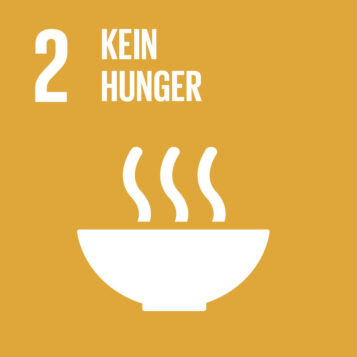 SDG Icon 2: Kein Hunger