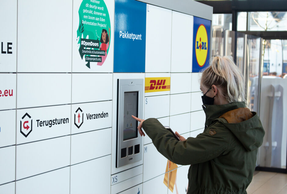 Smartmile-Hubs stehen an zentralen Locations 