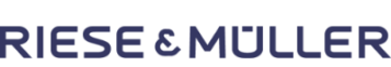 Das BIld zeigt das Logo der Riese & Müller GmbH