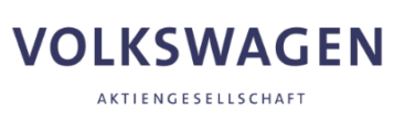 Das Bild zeigt das Logo der Volkswagen Aktiengesellschaft
