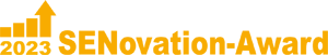 Logo und Schrift des SENovation-Award 2023