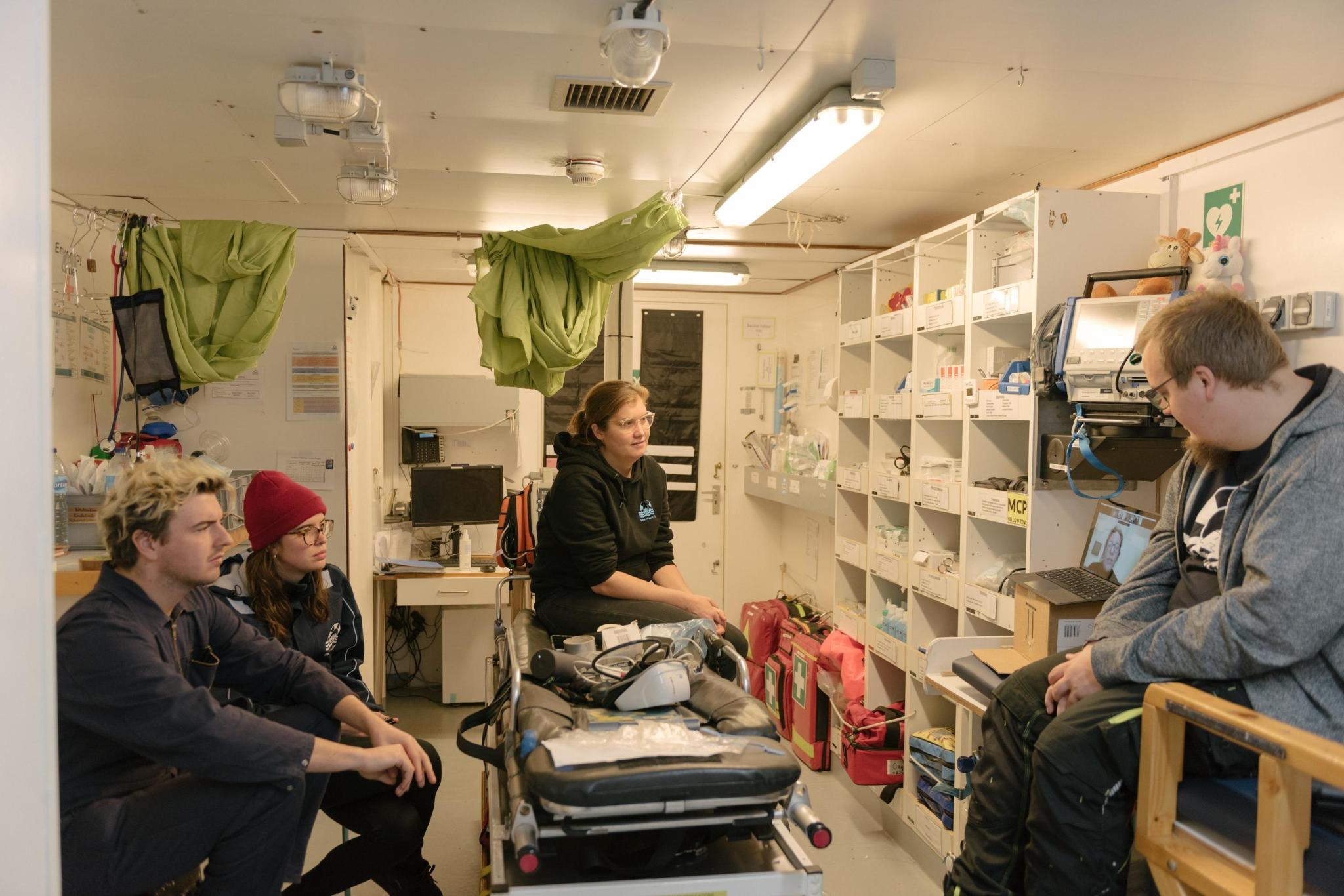 Krankenstation auf der Sea-Watch 5
