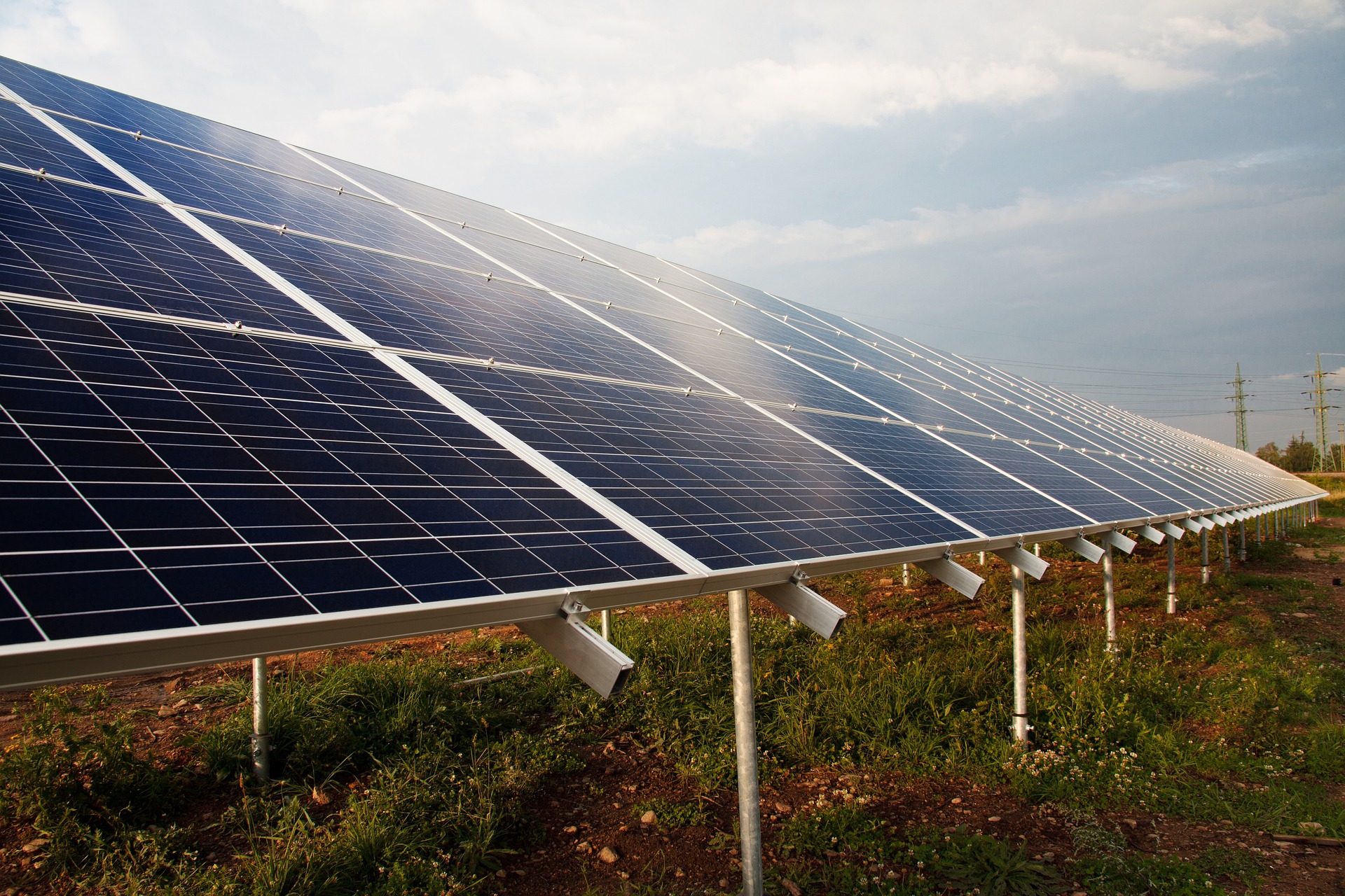 Freiflächensolaranlage